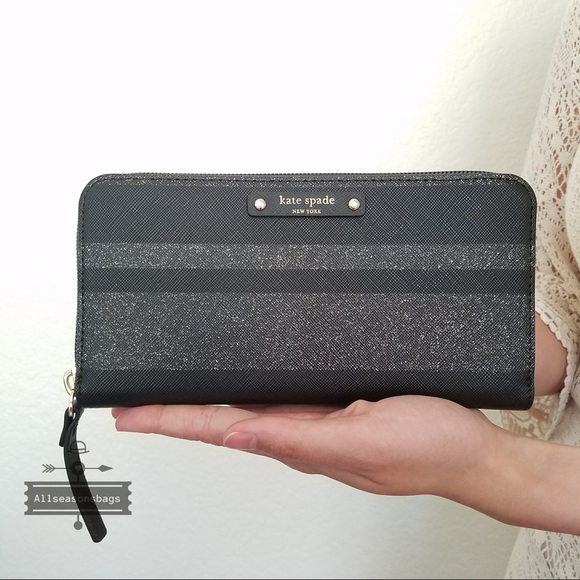 kate spade Handbags - Kate spade HANI Haven Lane striped NEDA Wallet NWT